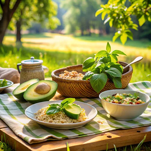 Авокадо-Базиликовая Гречка