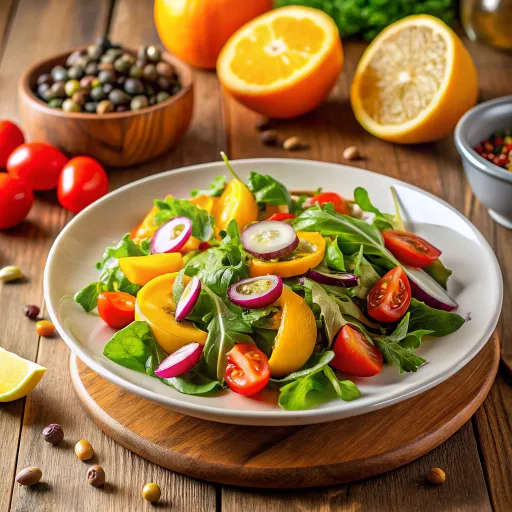 Витаминный Салат с Тыквенными Семечками